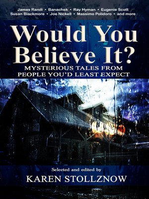 cover image of Would You Believe It?